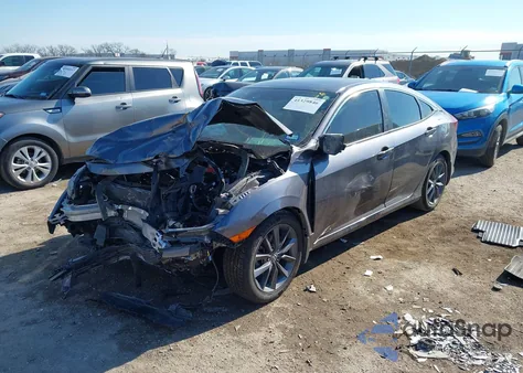 2020 Honda Civic Ex from USA, damaged, VIN 19XFC1F35LE001892